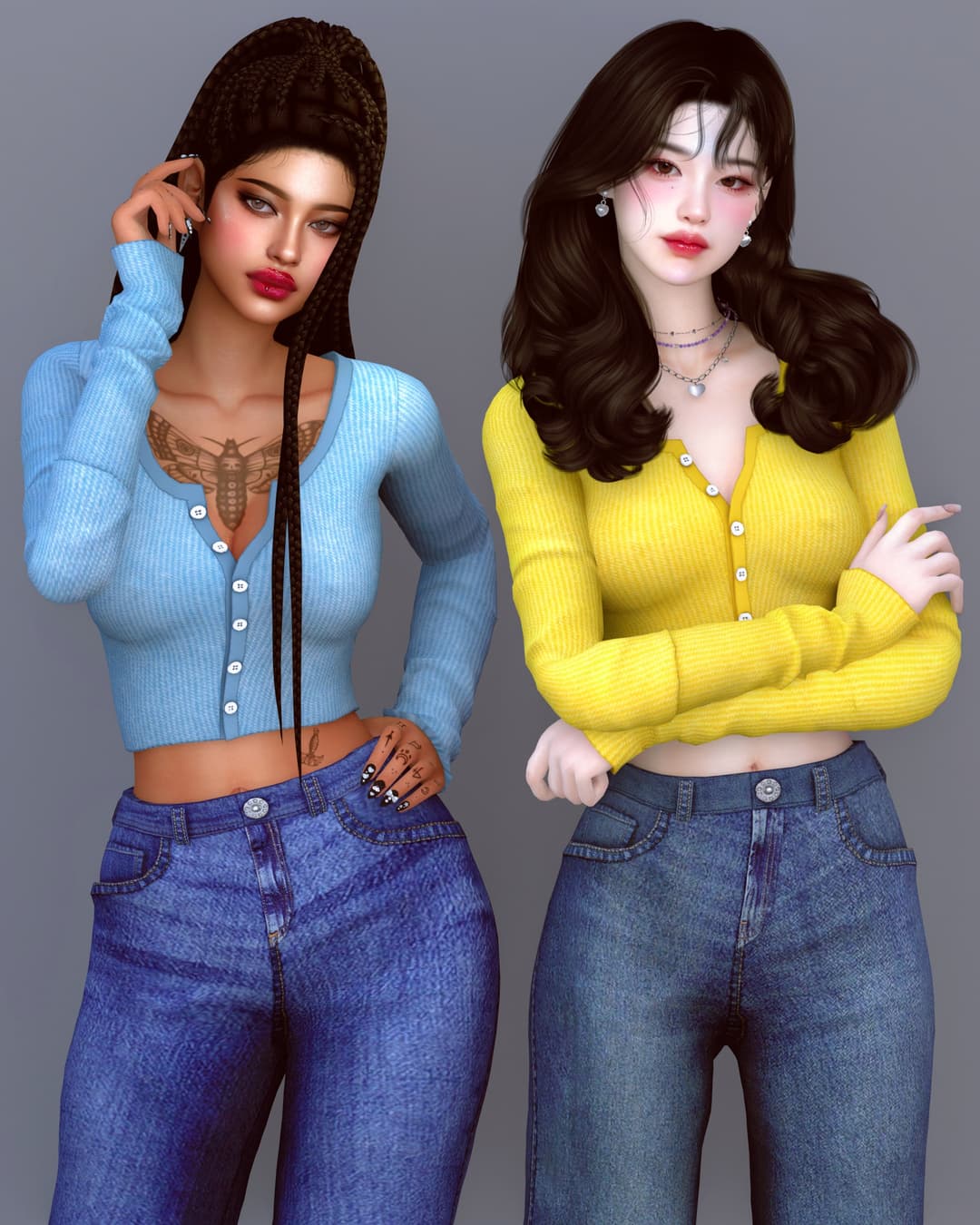 Скриншот мода Кардиган Simple cardigan